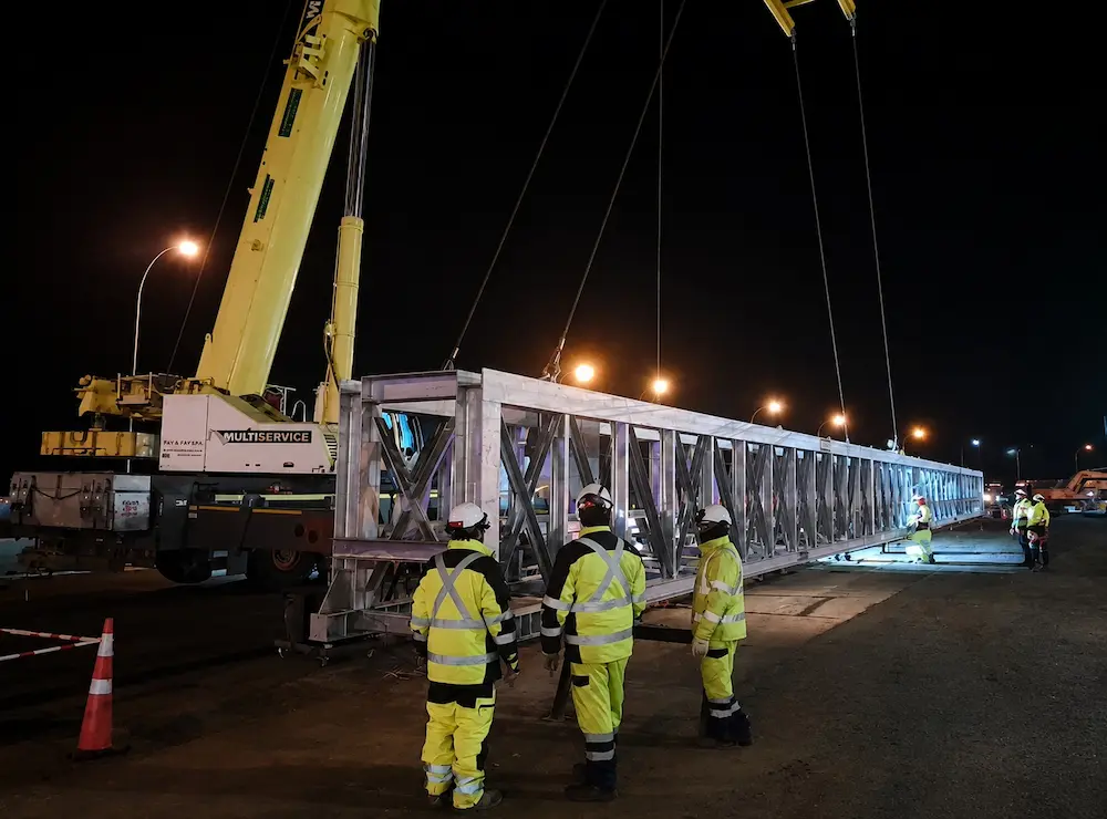 AUTOPISTA NUEVA ACONCAGUA: SISTEMA FREE FLOW ALCANZA UN 76% DE AVANCE CON INSTALACIÓN DE PÓRTICO EN PICHIDANGUI